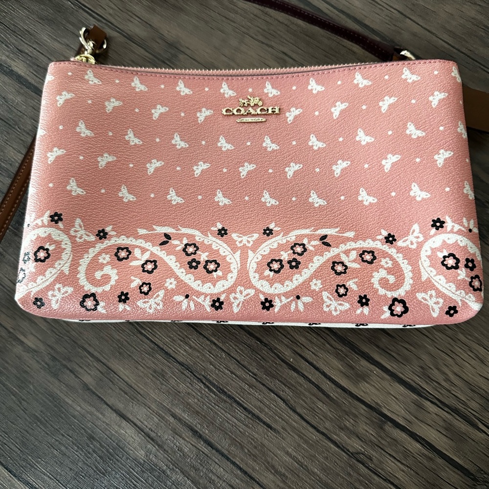 Coach Butterfly Bandana Crossbody F59332